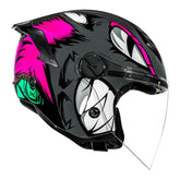 CAPACETE NORISK NEO HYENA ROSA