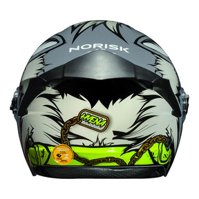 CAPACETE NORISK NEO HYENA BRANCO