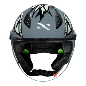 CAPACETE NORISK NEO HYENA BRANCO