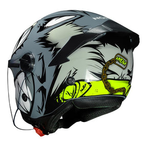 CAPACETE NORISK NEO HYENA BRANCO