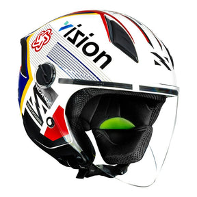 CAPACETE NORISK NEO VIZION BRANCO