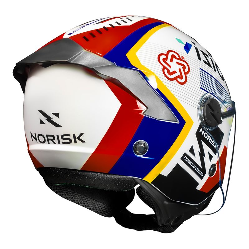 CAPACETE NORISK NEO VIZION BRANCO