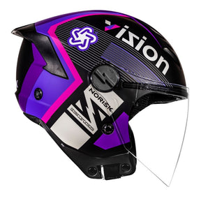 CAPACETE NORISK NEO VIZION ROXO