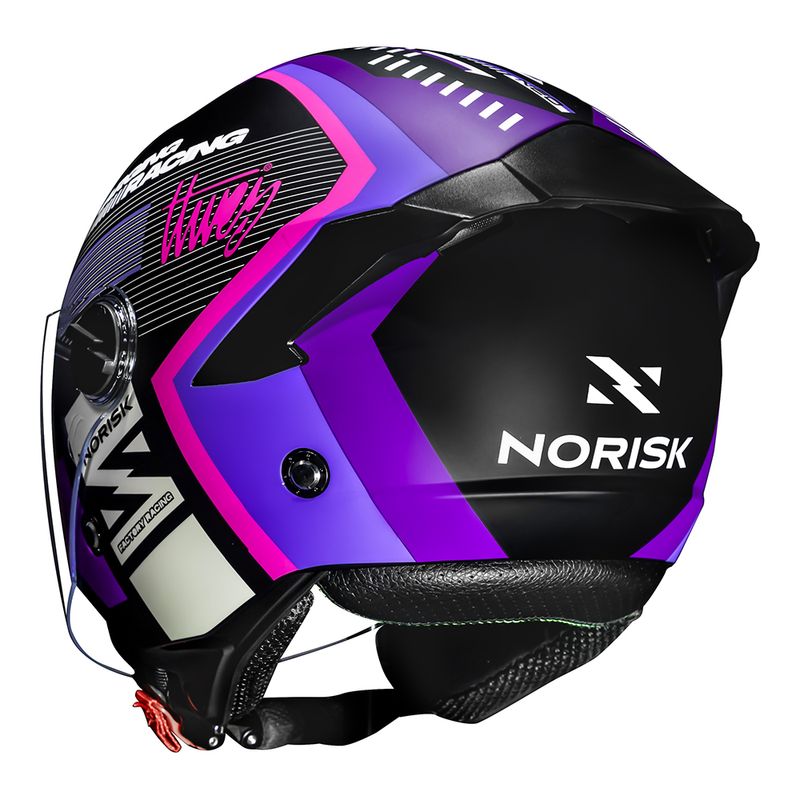 CAPACETE NORISK NEO VIZION ROXO