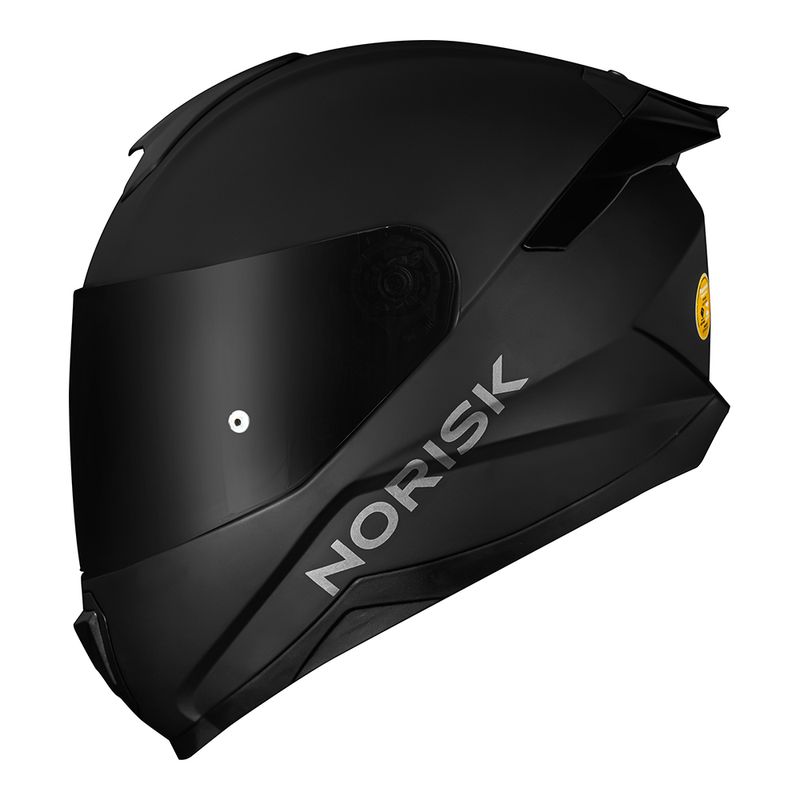 CAPACETE NORISK RAZOR MONOCOLOR FOSCO BLACK EDITION