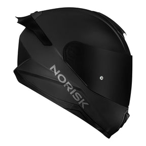 CAPACETE NORISK RAZOR MONOCOLOR FOSCO BLACK EDITION