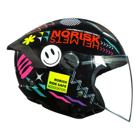 CAPACETE NORISK NEO BUDDY PRETO