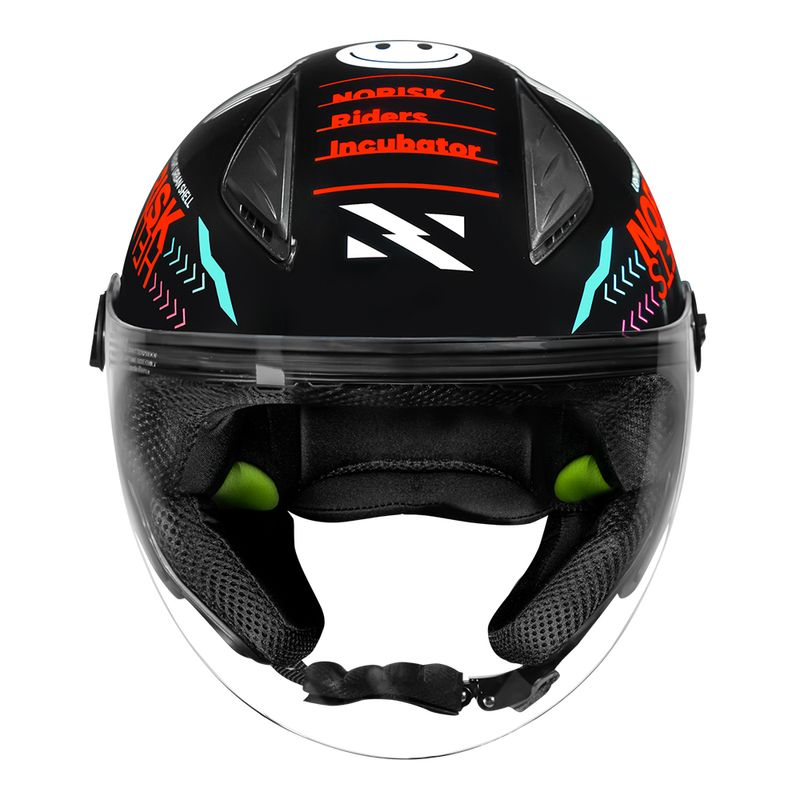 CAPACETE NORISK NEO BUDDY PRETO