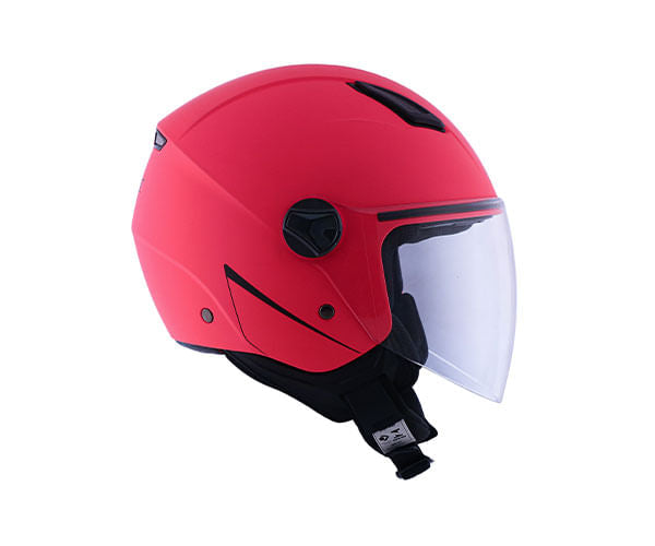 CAPACETE NORISK ORION MONOCOLOR ROSA FLUOR FOSCO