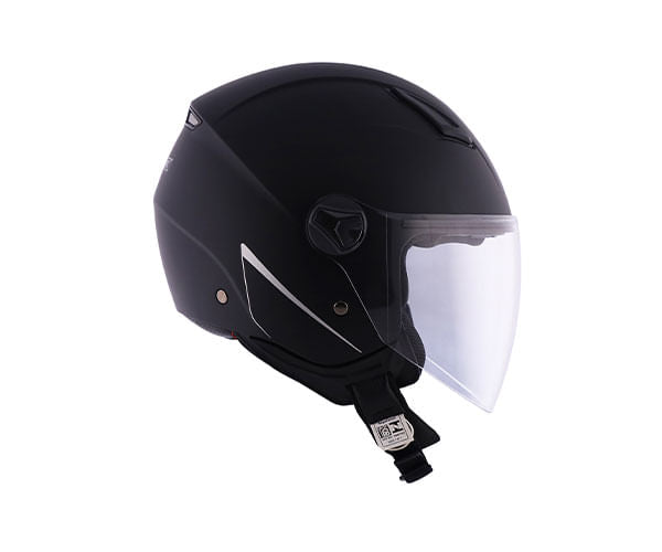 CAPACETE NORISK ORION MONOCOLOR PRETO FOSCO