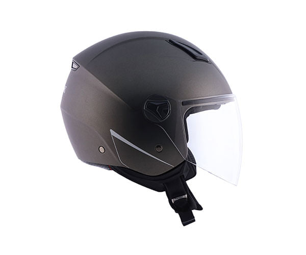 CAPACETE NORISK ORION MONOCOLOR CINZA FOSCO