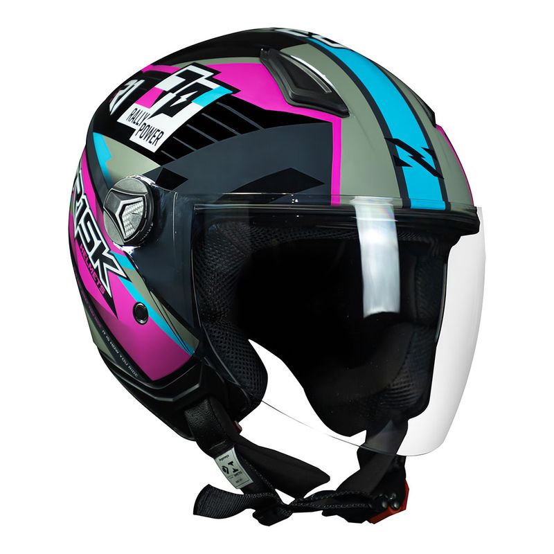 CAPACETE NORISK ORION R1 ROSA