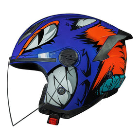 CAPACETE NORISK NEO HYENA LARANJA