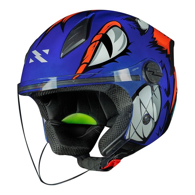 CAPACETE NORISK NEO HYENA LARANJA