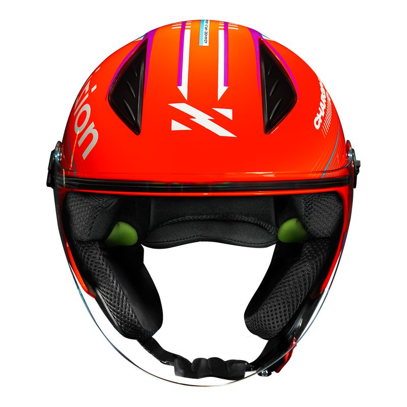 CAPACETE NORISK NEO VIZION LARANJA