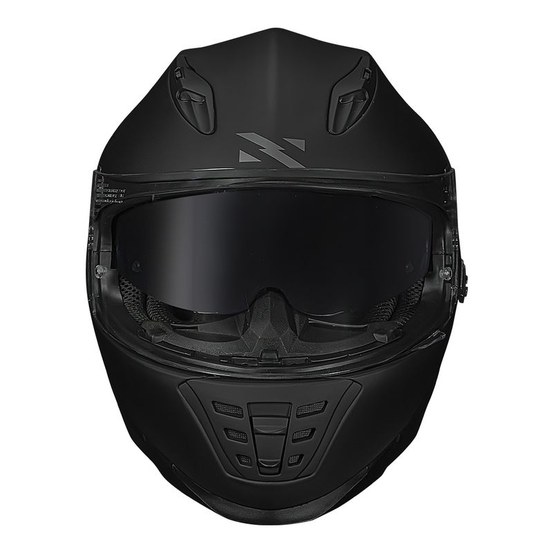 CAPACETE NORISK SOUL MONOCOLOR PRETO FOSCO