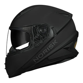 CAPACETE NORISK SOUL MONOCOLOR PRETO FOSCO