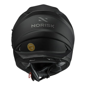 CAPACETE NORISK SOUL MONOCOLOR PRETO FOSCO