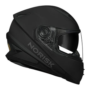 CAPACETE NORISK SOUL MONOCOLOR PRETO FOSCO